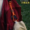 Multifunctional Tactical Braided Lanyard Carabiner Outdoor Camping Hook Cord Backpack Buckle Keychain Hiking Accessories