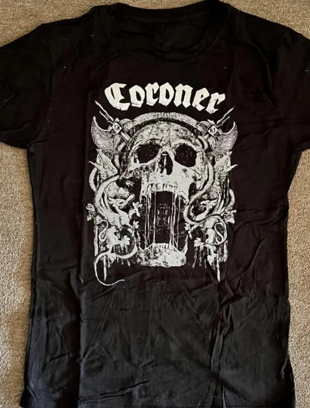 

Coroner Band USA Tour Unisex T-Shirt Full Size S To 5XL SU221 Unisex T-Shirt XXXXL