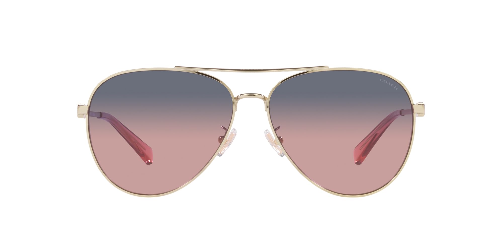 

Coach HC7140 CD474 Sunglasses 90050J SHINY LIGHT GOLD 61 Women s