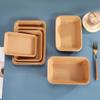 Disposable Kraft Paper Food Trays