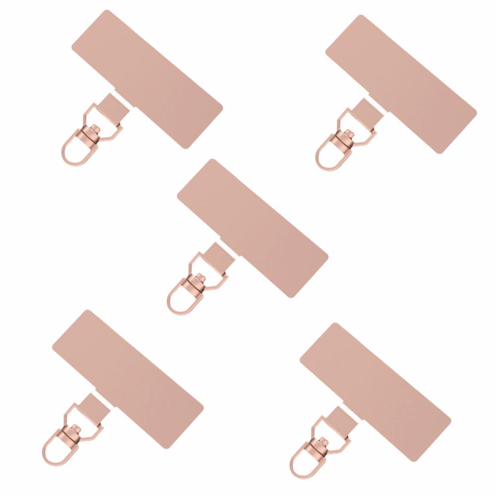 5Pcs Ultra-thin Phone Lanyard Connecter 360° Rotating Phone Patch Gasket Phone Accessory