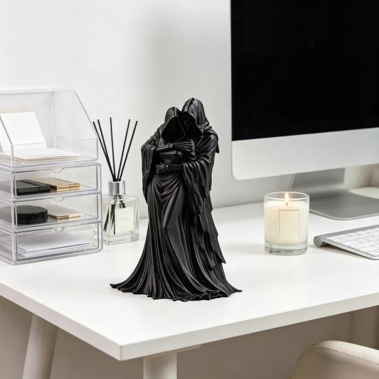 Dead And The Dark Queen Figurine Gothic Grim Reaper Tabletop Ornament