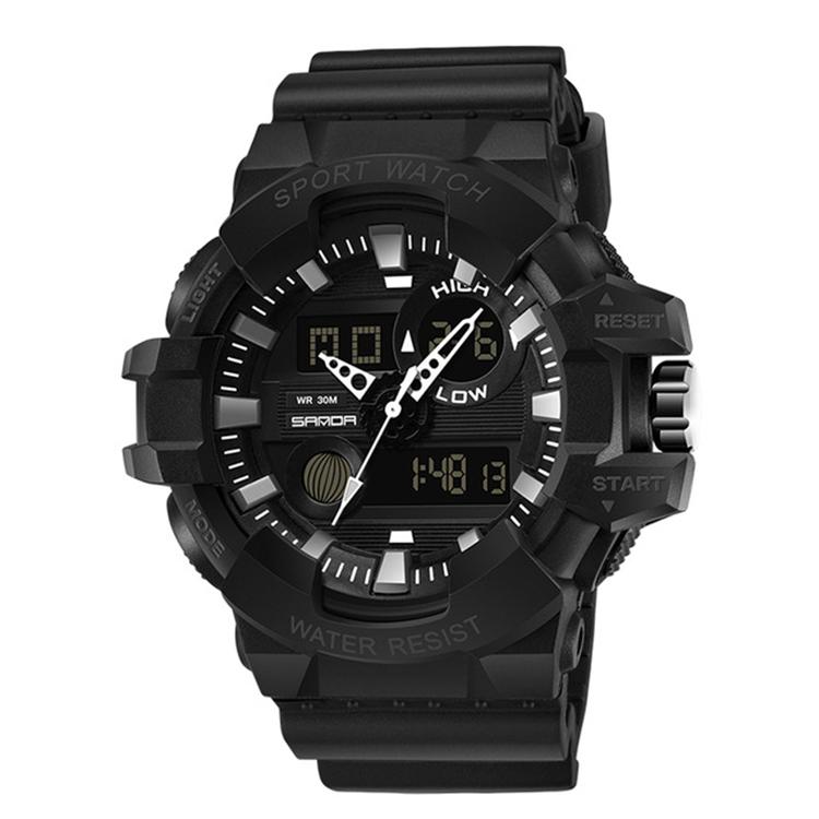 Mens Watch Sanda 780 Sports  Fashion Led Digital Fashion Quartz Watch Men Waterproof G Style Watches Relogio Clock