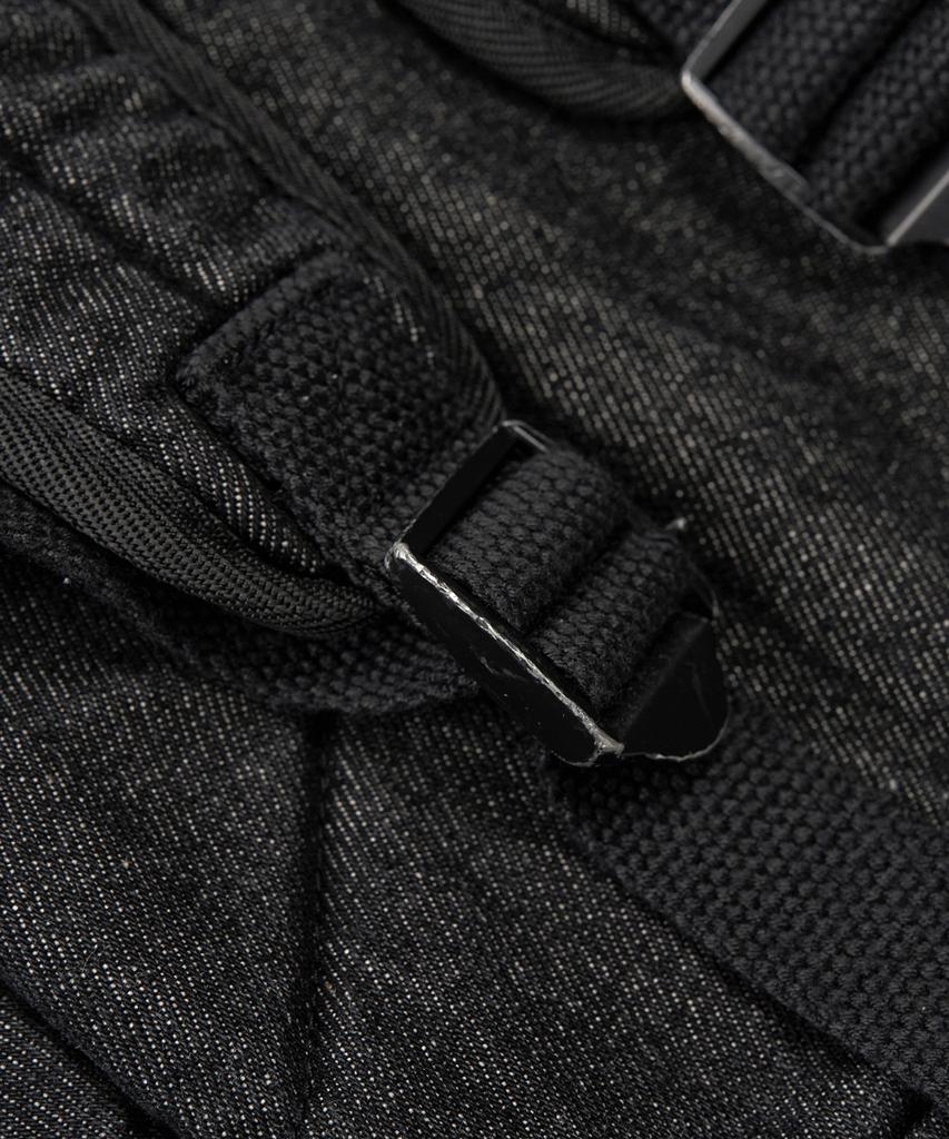 Toffee Denim Backpack (Black)