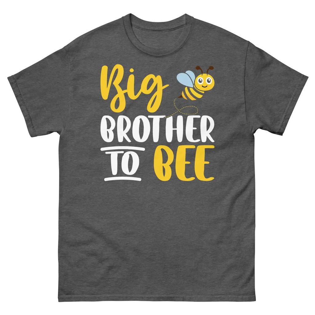 Großer Bruder zu Biene Geschwister Babyparty Schwangerschaft Klassisches Unisex-T-Shirt
