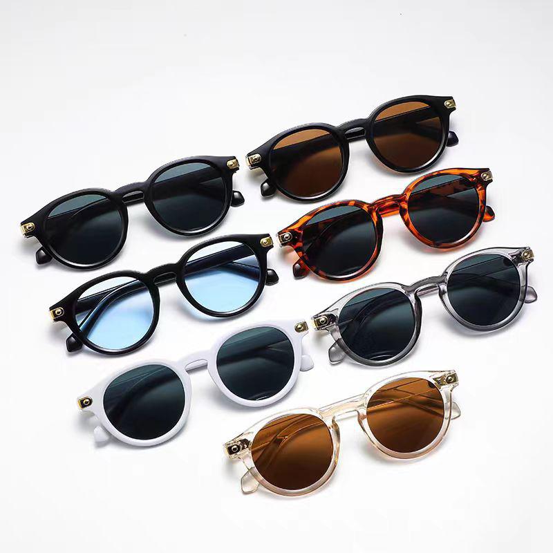 New Arrival Retro Sunglasses Women Men Vintage Round Frame Sun Glasses High Quantity Lens Goggles Shades for Female Male