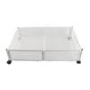Under Bed Storage Container with Trundle Visible Foldable Under Bed Storage Drawer with Handle