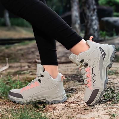 Sapatos de Caminhada ao Ar Livre Masculinos com Cadarço Baixos Antiderrapantes Masculinos Planos Resistentes ao Desgaste Respiráveis Absorventes de Choque Sapatos Casuais Masculinos