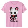 Pandastic TShirt Panda Cute Animal Valentines Day Gift For Him And Her