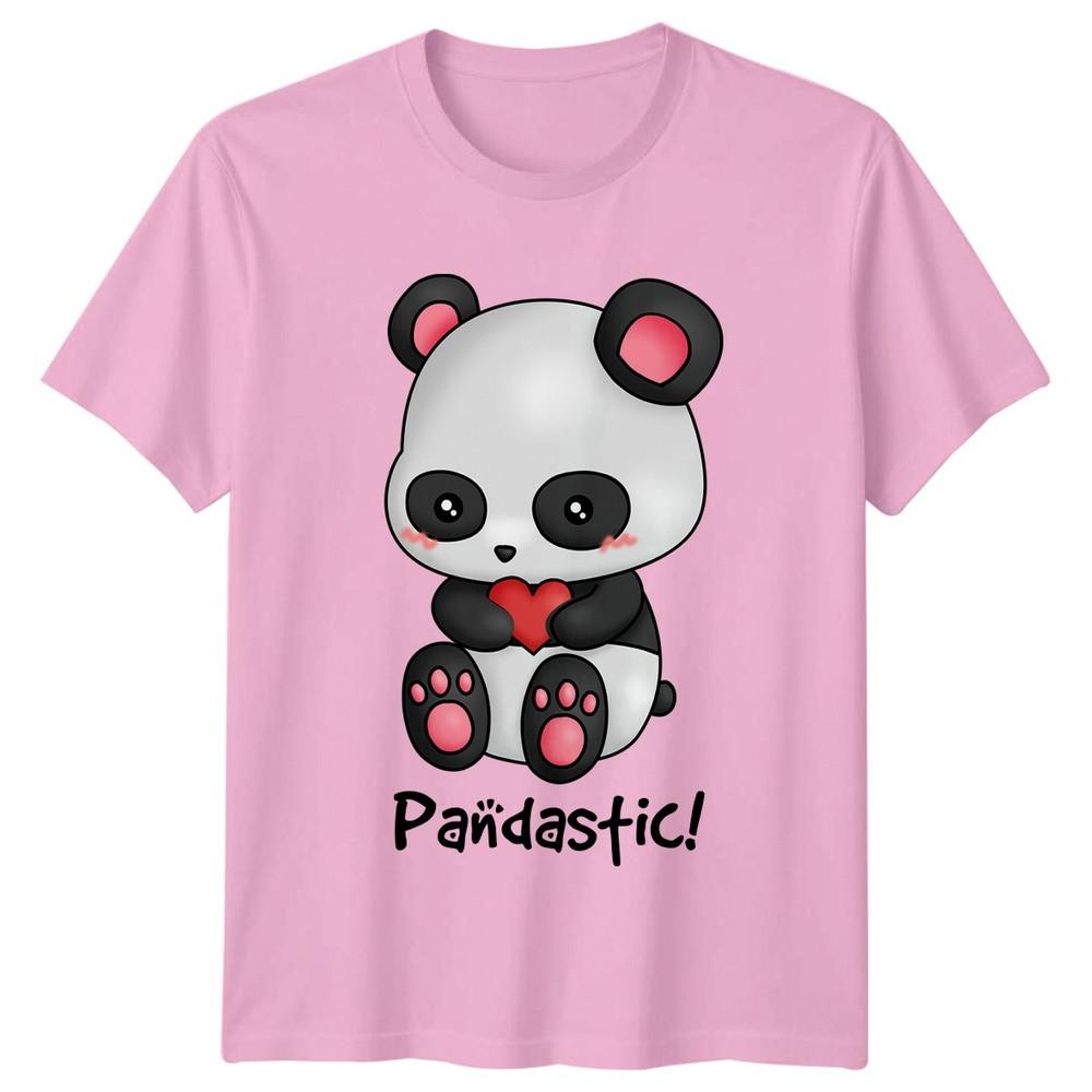 Pandastic TShirt Panda Cute Animal Valentines Day Gift For Him And Her