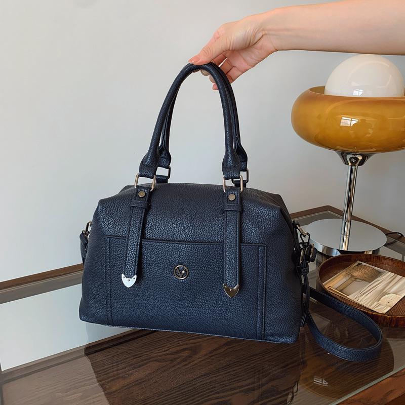 

Женская модная сумка-тоут большой вместимости: Кроссбоди, На плечо, Сумка-бостон One Size синий