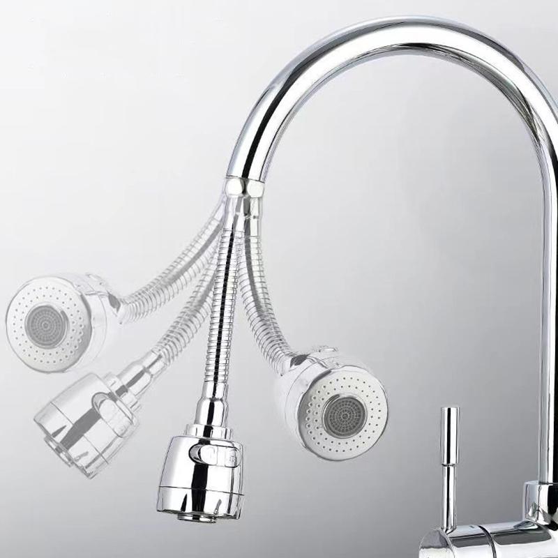 2/3 Modes Universal Kitchen Faucet Adapter 360 Rotation Faucet Filter Extenders Kitchen Gadgets Spray Water Saving Tap Nozzle
