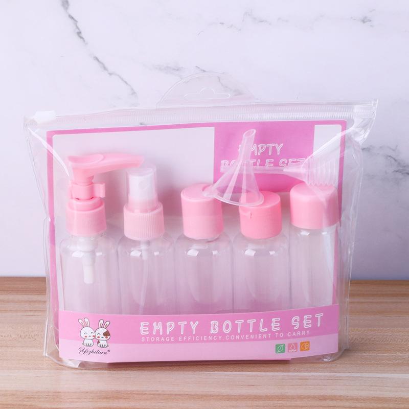 Travel Size Multi-piece Skincare Set Portable Containers Cosmetic Skincare Liquid Toiletries Bottle