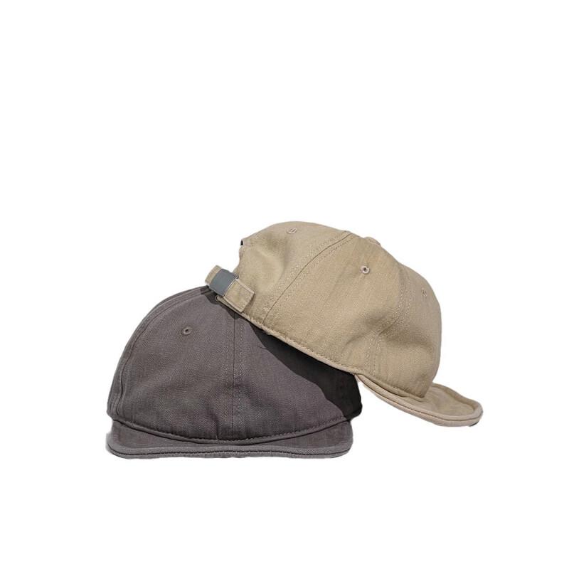 Sharendo Retro Short Brim Baseball Cap