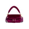 New Pillow Shearling Portable Crossbody Bag Shoulder Bag Small Size Women's Purple CC444-B4FX