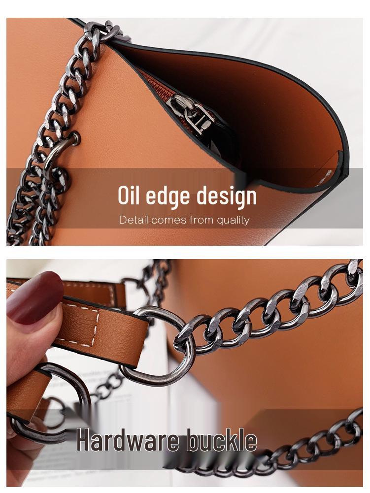 Women's 2025 Soft PU Large Capacity Crossbody Tote Shoulder Handbag - European & American Fashion