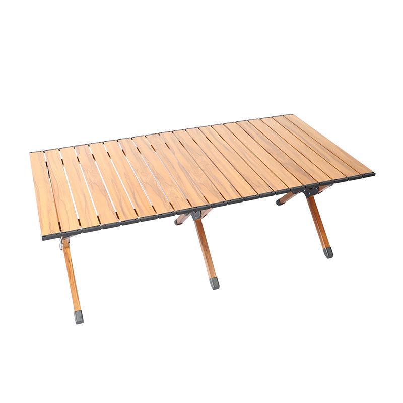 Portable Aluminum Folding Table for Outdoor Camping and Picnics