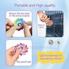 Creative Color Gyroscope Acrylic Colorful Fingertip Gyroscope Rotating Gyroscope Cool Stress Relieving Toy