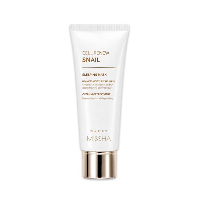 Missha Cellinew Snail Essential Moisturizer 130ml, Treatment 130ml, Cream 50ml, Sleeping Mask 110ml (16 Options) #Sleeping Mask 110ml x 1pcs