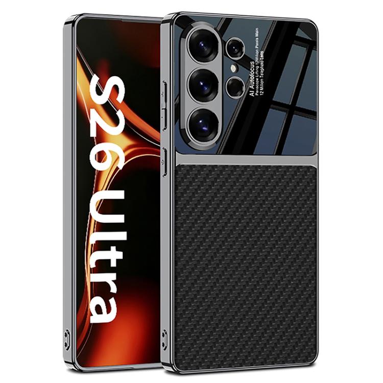 GKK Plating TPU + Leather Full Coverage Phone Case