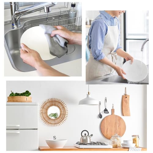 MKD. Microfiber Cloths [Convenient Tissue Box-Style Car Wash Towels] 300 x 300mm, 30 Sheets, Large Size, Disposable, Reusable, Incredibly Absorbent, Q