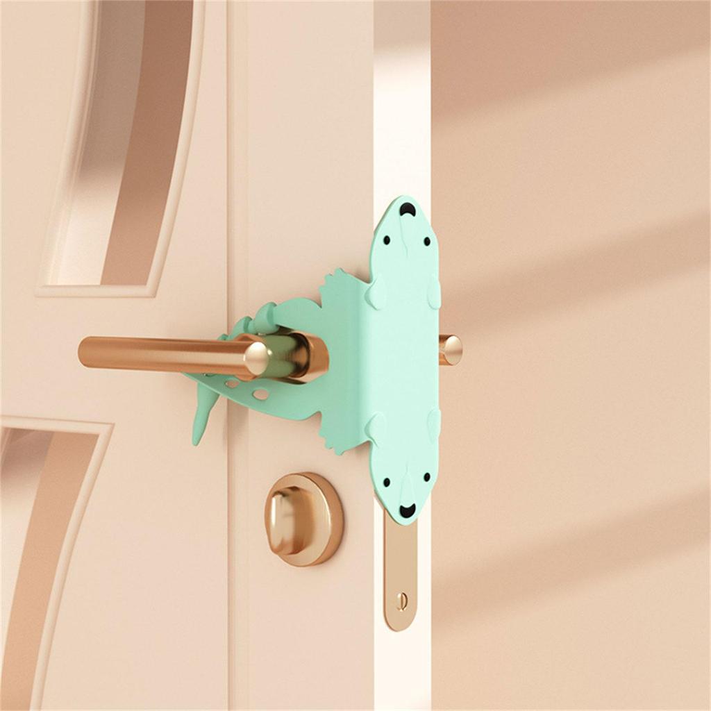 Dörrdämpare Tyst Kuddad Låsskydd Ljudreducerare för Barnkammare Babyrum & Lättsovande Ljudkontroll
