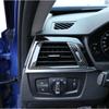 2x Carbon Fiber Style Side Air Vent Outlet Cover Trim fit for BMW 3 F30 F31 F34 F35 /4 F32 F33 F36