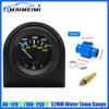 MAIMEIMI 40~120℃ 52MM Water Temperature Gauge with Sensor Temp Joint Pipe Sensor Hose Adapter 26-40MM for Petrol Car 12V