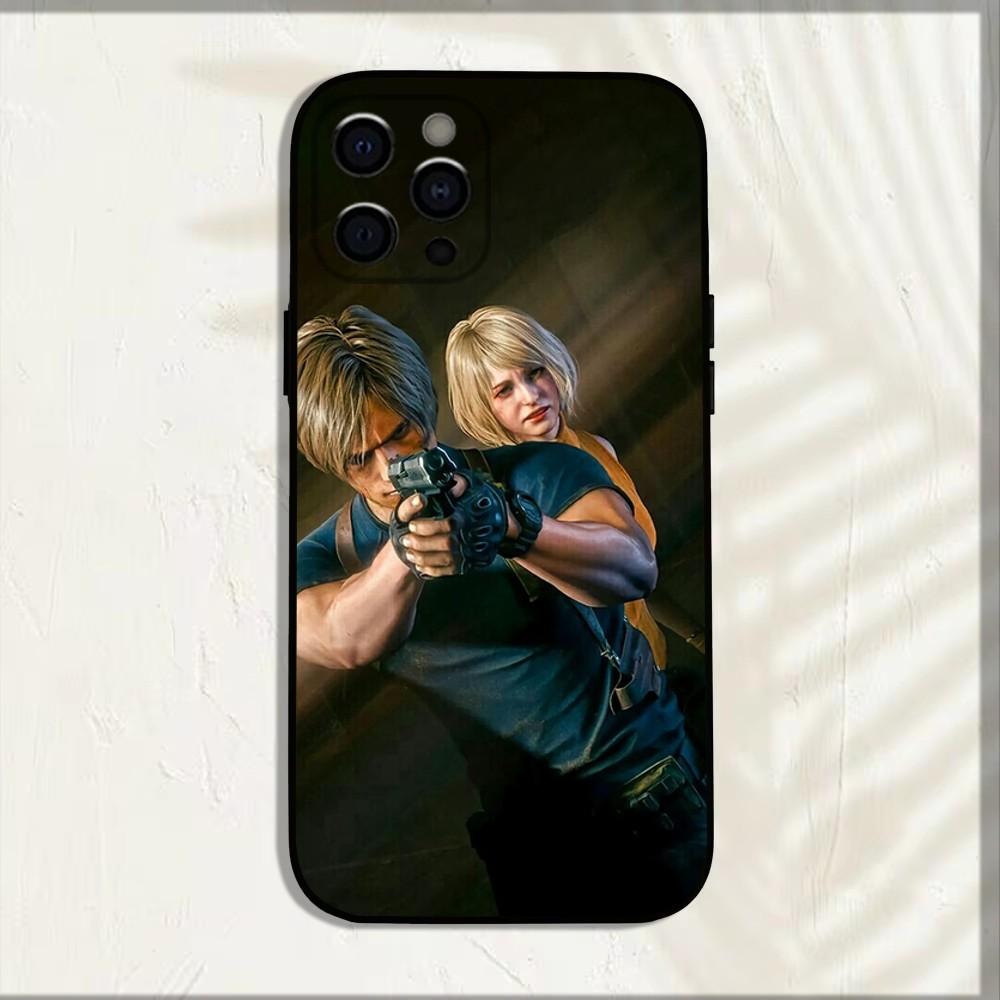 

Game R-Resident Evil-es Phone Case For iPhone 16,15,14,13,12,11,Pro,X,XS,Max,XR,Plus,Mini Soft Black Cover iPhone16pro