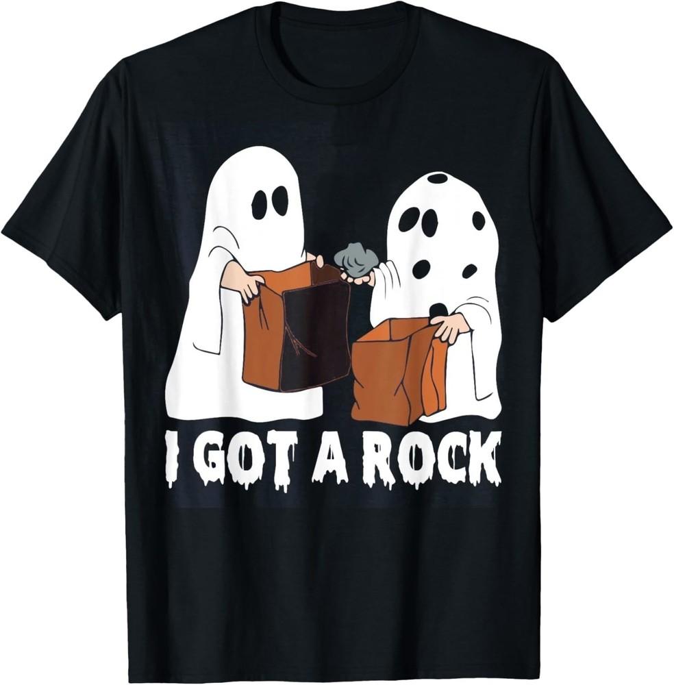 

Funny Boo Ghost Scary I Got A Rock Halloween Unisex S-5XL Unisex T-Shirt XXXXL