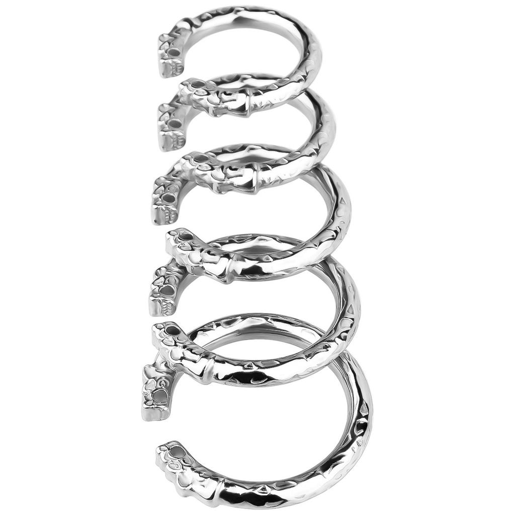 Anneau pénien pour homme, poids scrotal, anneau de résistance du prépuce, verrouillage du sperme en acier inoxydable, jouets sexuels pour homosexuels