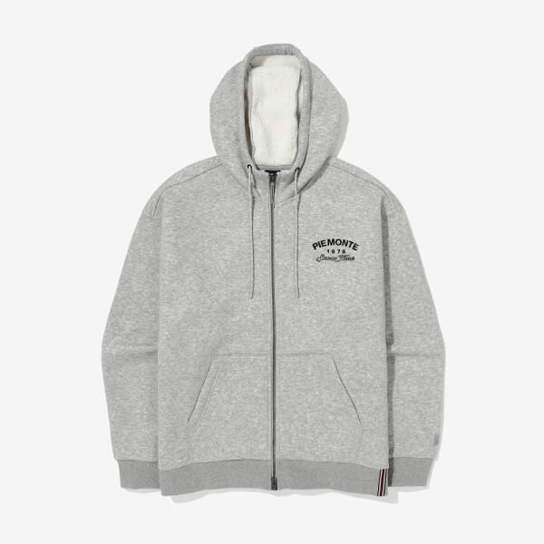 Fila Fleece Lined Hooded Zip Up Fs2ftg4102x Lml Grey/100