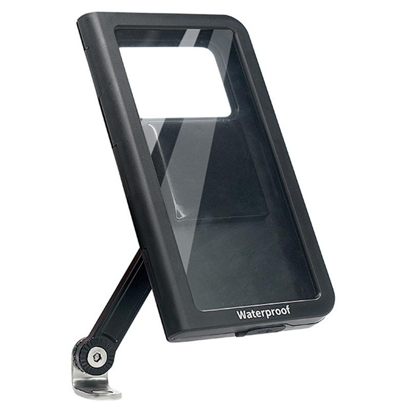 

WUPP CS-1937A1 Motorbike Waterproof Phone Holder Rearview Mirror Mount Phone Case Type A