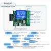 1CH 10A Remote Control Switch Wide Voltage Asking Code DC 12V Relay 2CH Transmitter Mini Module Electromagnetic Lock Door Access