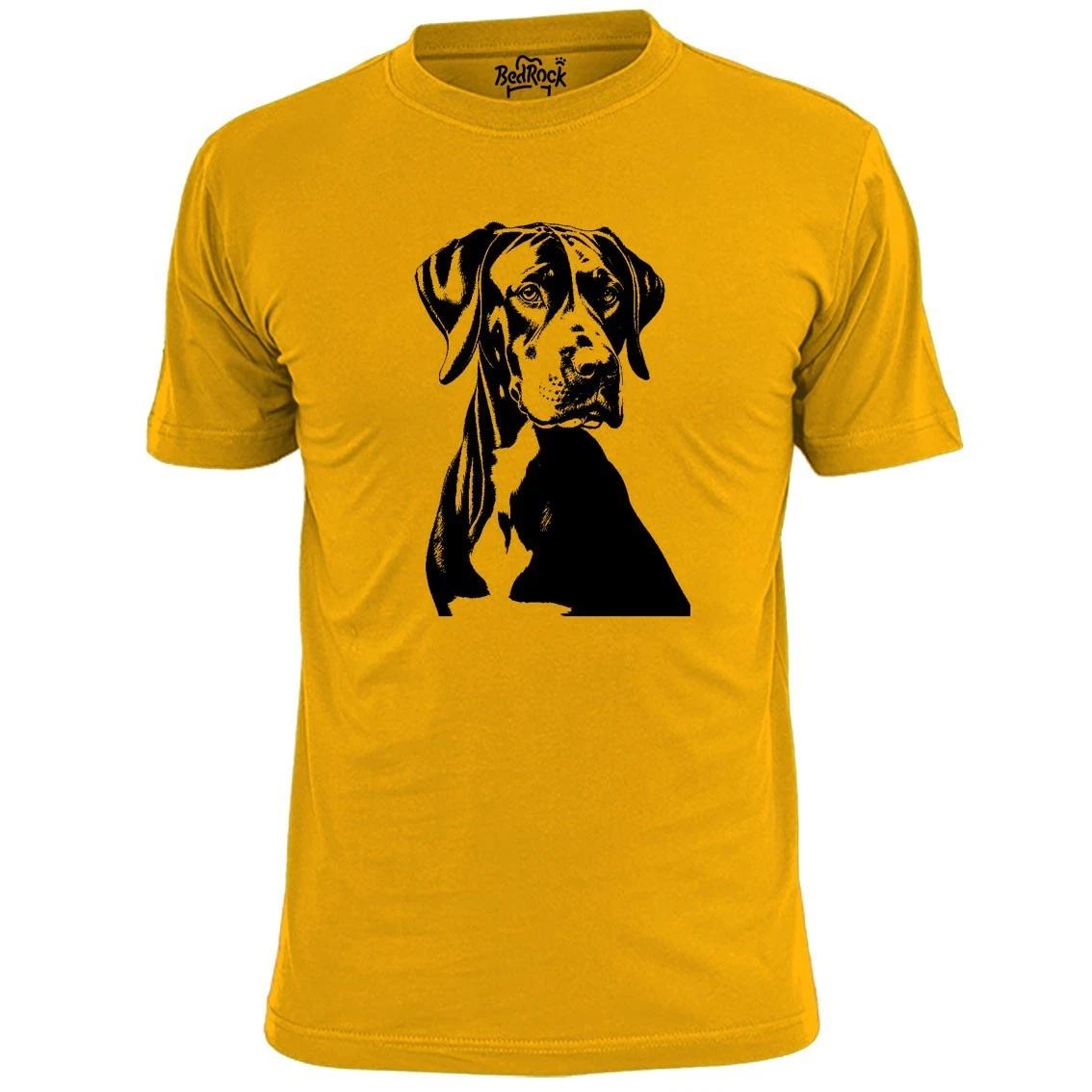 Mens Great Dane Stencil T shirt Hound Pooch Dog S