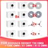 Accessories Kit For Ecovacs Deebot T20 Omni / T20e Omni / X1 Omni Robot Vacuum Cleaner,Dust Bags,Side Brushes,Mop Cloth-B61B