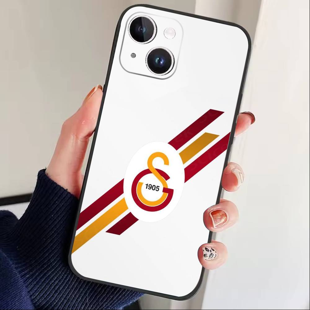 G-Galatasaray 1905 Phone Case For iPhone17,16,15,14,13,12 Plus,Max Soft Silicone Black Cover