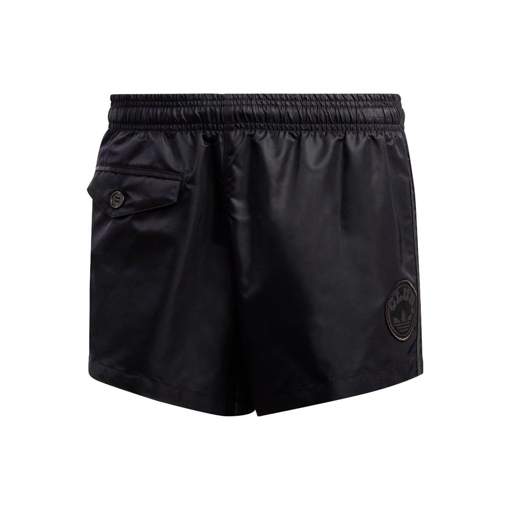 Adidas Originals Sprint Shorts Solid Logo Elastic Waist Sports Shorts Men Shorts Black IA2469