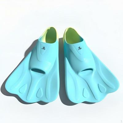 Water Fins, Kids Training Flippers, Adult Snorkeling, Soft Silicone, AntiSlip
