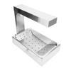 French Fry Food Warmer 1000W Stainless Steel Commercial Heat Lamp Food Warmer with E27 25W Bulb for