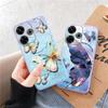 Butterfly Soft Silicone Case For Redmi Note 13 Pro 13C 14 Poco C65 Samsung A55 M35 S24 Xiaomi iPhone Huawei Honor 200 Realme 9 Camera Shockproof Cover