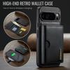 DG.MING M6 Series For Google Pixel 10 Pro XL Case Magnetic Wallet PU + PC + TPU Phone Cover