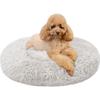 Creative Pets Coussin Chien Diamètre 60cm Gris | Panier Chien Lavable En Machine | Taille Petit Et Moyen | Moelleux Et Anti Stress