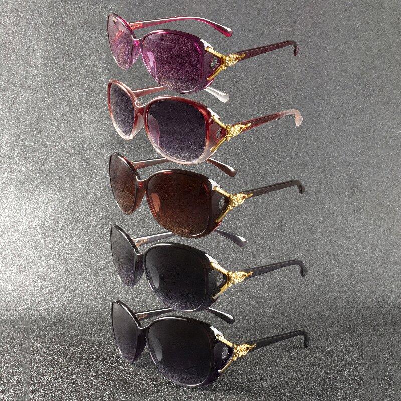 Fashion Oversized Sunglasses Women PC Female Big Frame Gradient Sun Glasses  mujer