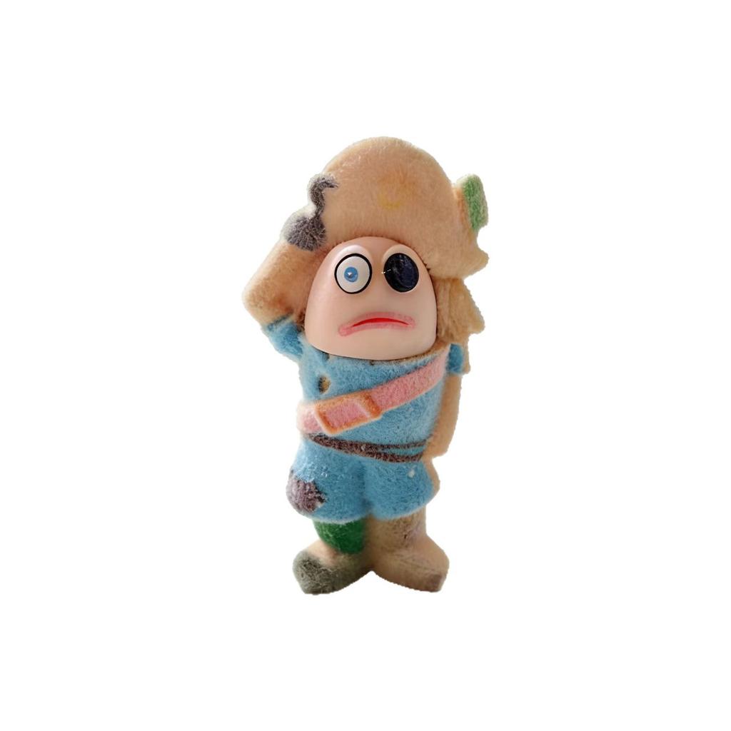 6 Stück/Set Spongebob Schwammkopf Anime Figuren Spielzeug Suche nach Schwammkopf Peripherie Beflockt Sammlerstück Modell Puppe Fans Geschenk