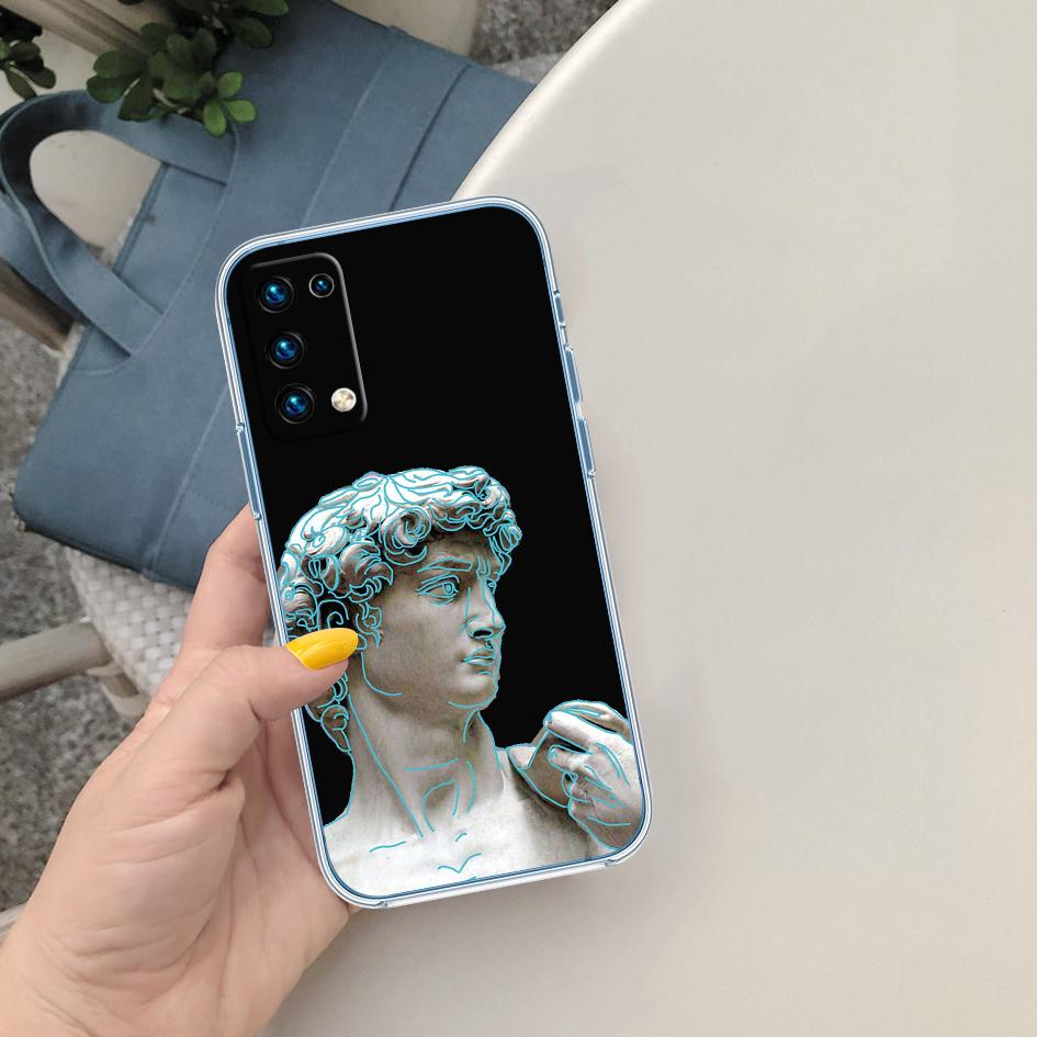 PP25 David Statue funny Phone Case for Motorola Moto Edge 20 30 40 50 S30 Fusion Ultra Pro Neo Lite + G200 G23