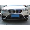For BMW X1 F48 2016-2019 Chrome Exterior Front Fog Light Lamp Frame Trim 2PCS