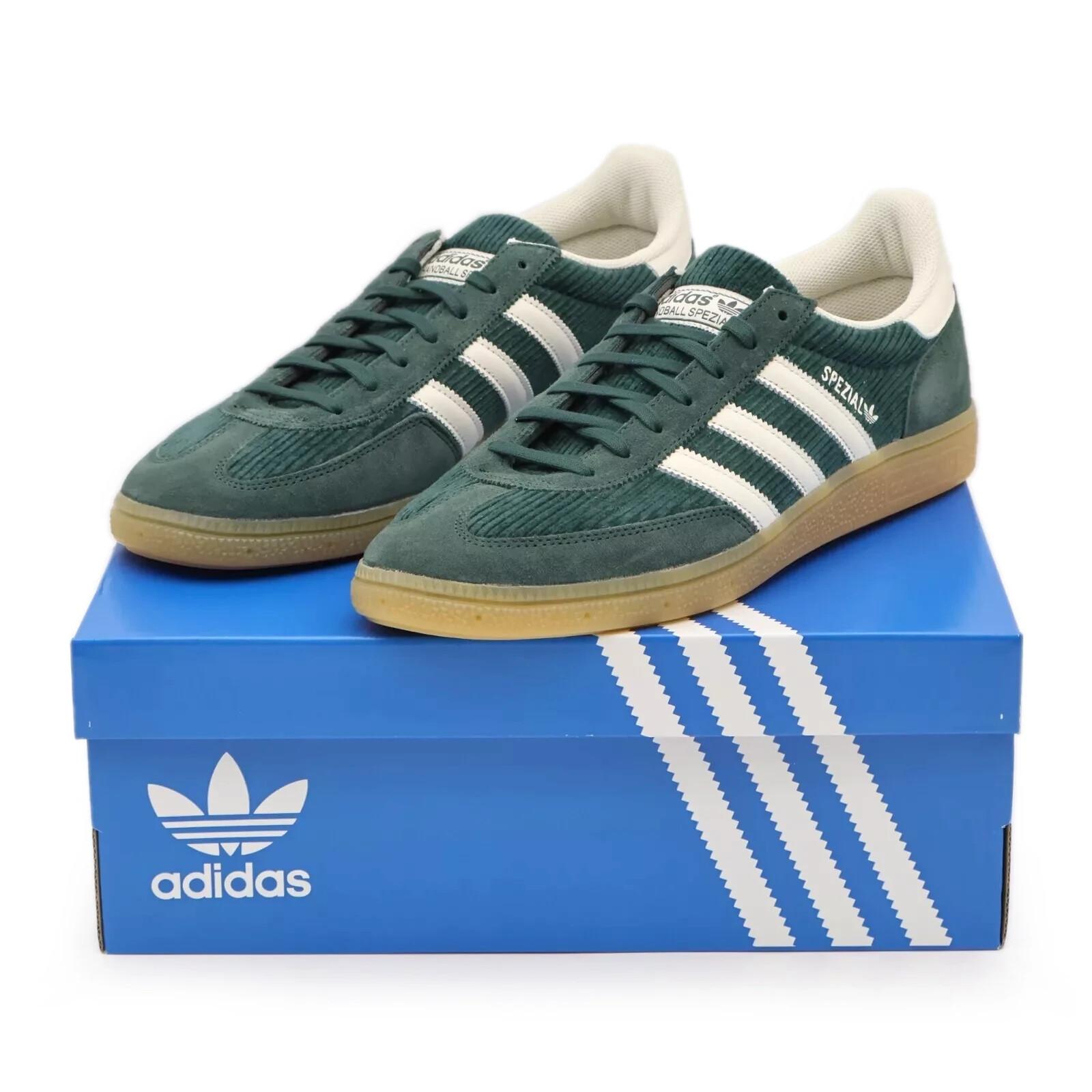 IG1976 adidas Originals Handball Spezial Минерально-зеленый Бело-кремовый Резина (Женский) 10.5W