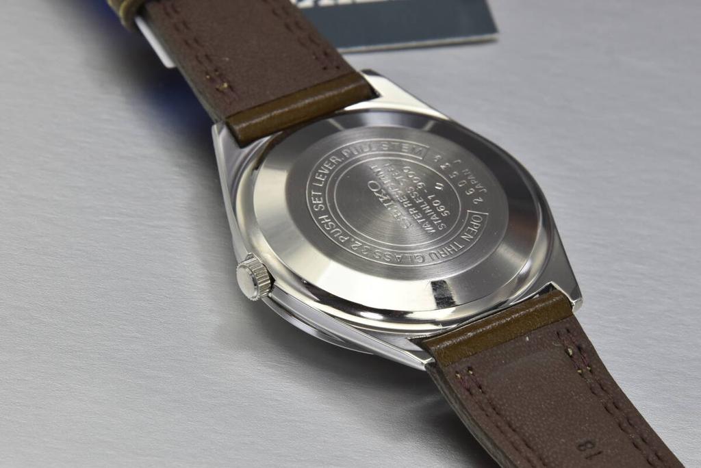 56 Series 1972 SEIKO LORD MATIC 23 Jewels Automatic Watch SEIKO Strap Excellent Condition b1003n Silk-textured All-Numer Men's 5601-9000