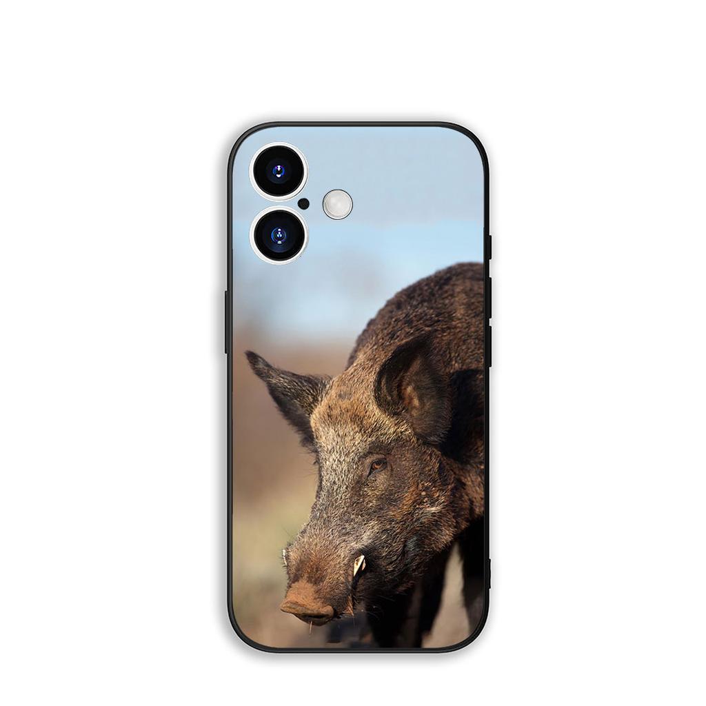 Phone Cover Pig Animal Wild Boar Casing for Apple iPhone 17 16 11 Pro XS Max XR 6 7 8 Plus + 16E SE 2020 Air 5 8+ Case